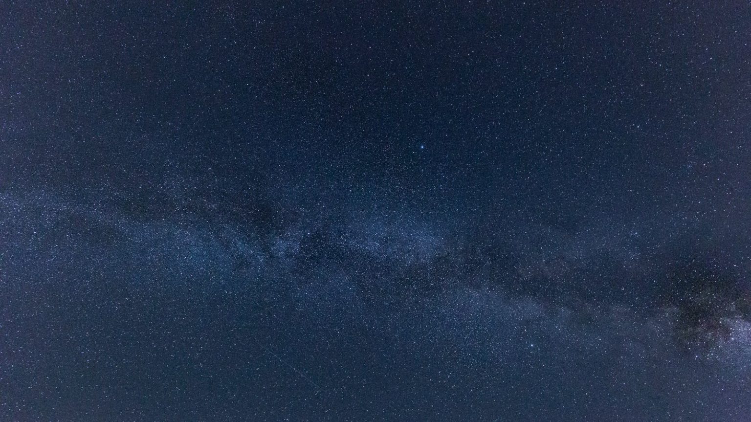 Photo eines Teils der Milchstraße
